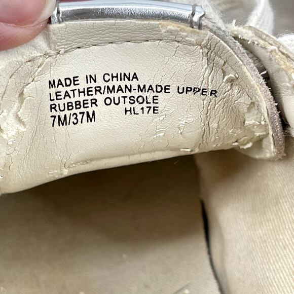 MICHAEL KORS Womens Allie Monogram Lace Up Logo Fashion Sneakers Vanilla - Sz 7 - Picture 6 of 12